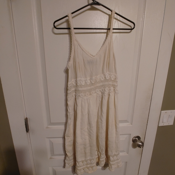 Short white Dilara dress, Small - Picture 1 of 3
